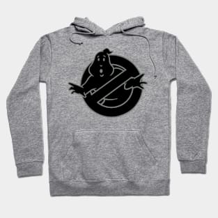 Ghostbusters Tactical All Black Logo Hoodie